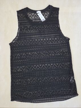 Garage Aztec Mesh Muscle Tank